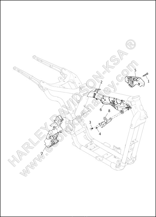 WIRING HARNESS, MAIN, KEYLESS, NON-ABS (1 OF 4)